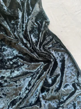 1 1/4 Yard Sharkskin Crushed Stretch Velvet