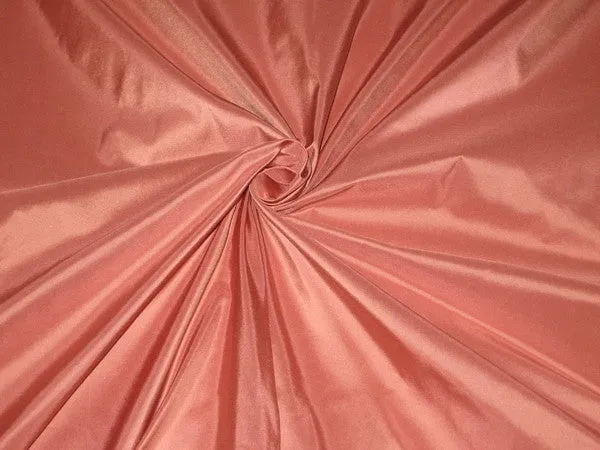 100% Pure SILK TAFFETA FABRIC Bright Rose color 54&quot; wide TAF47[1] OR TAF79