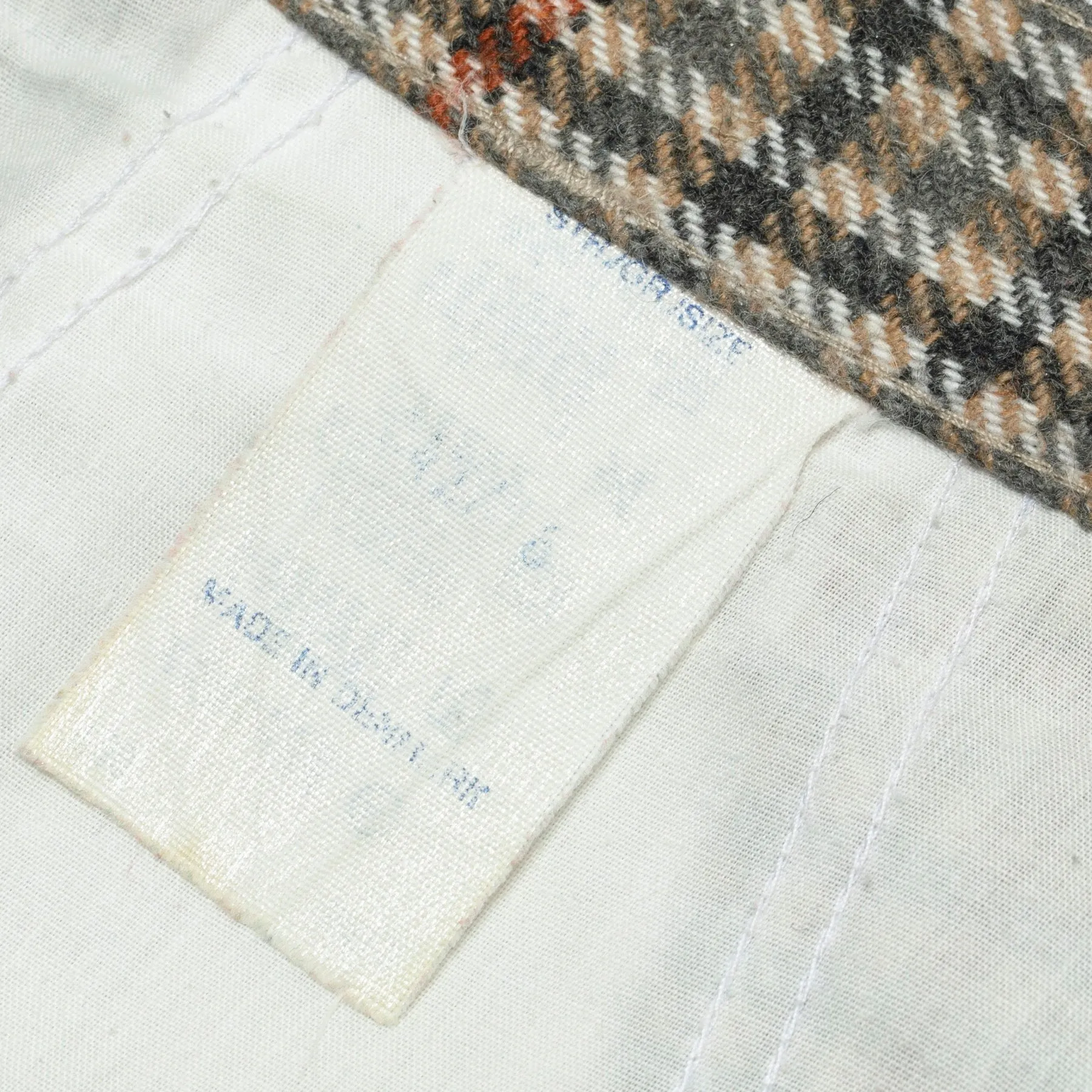90s, Brushed Wool Blend, Glenurquhart Check, Business-Leisure