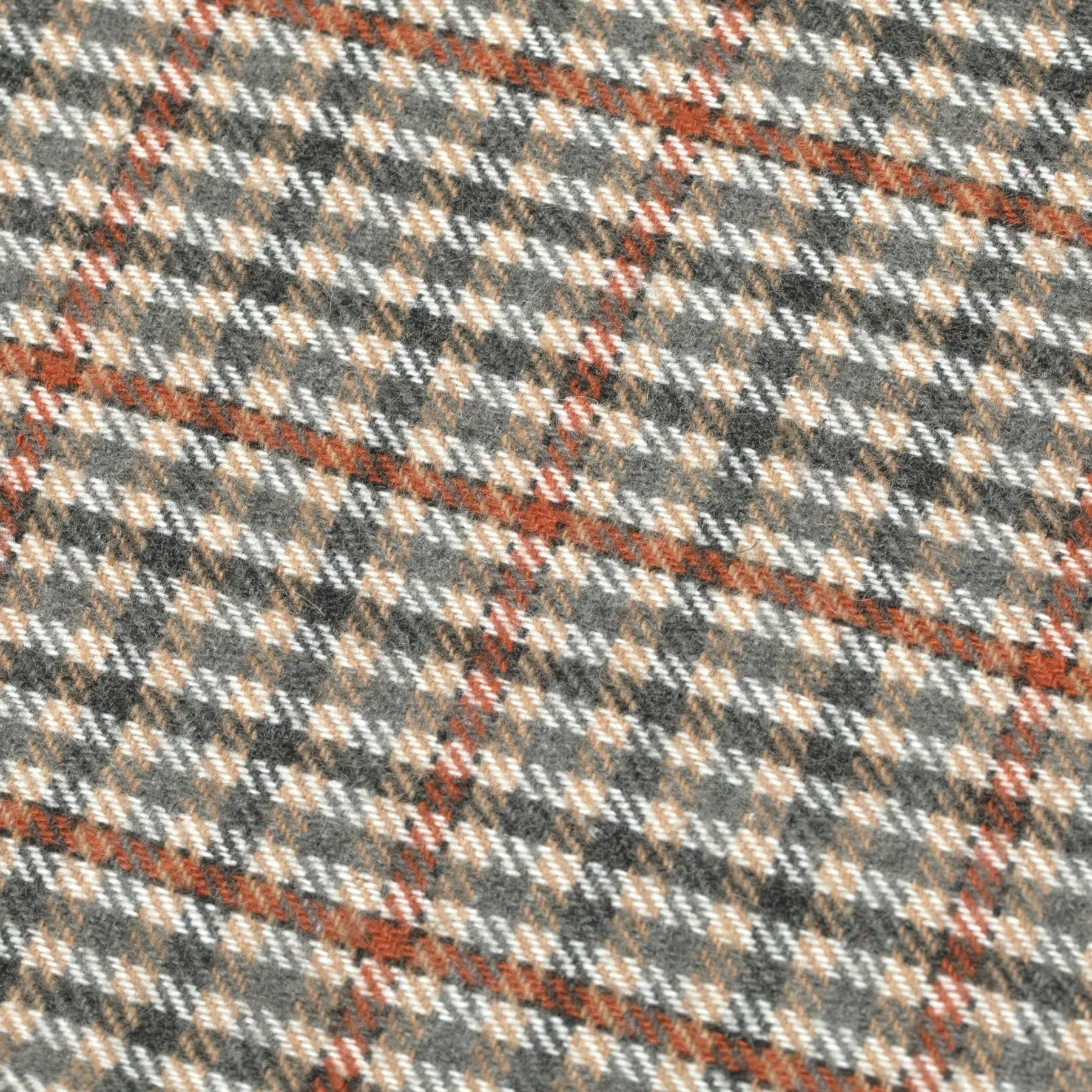 90s, Brushed Wool Blend, Glenurquhart Check, Business-Leisure