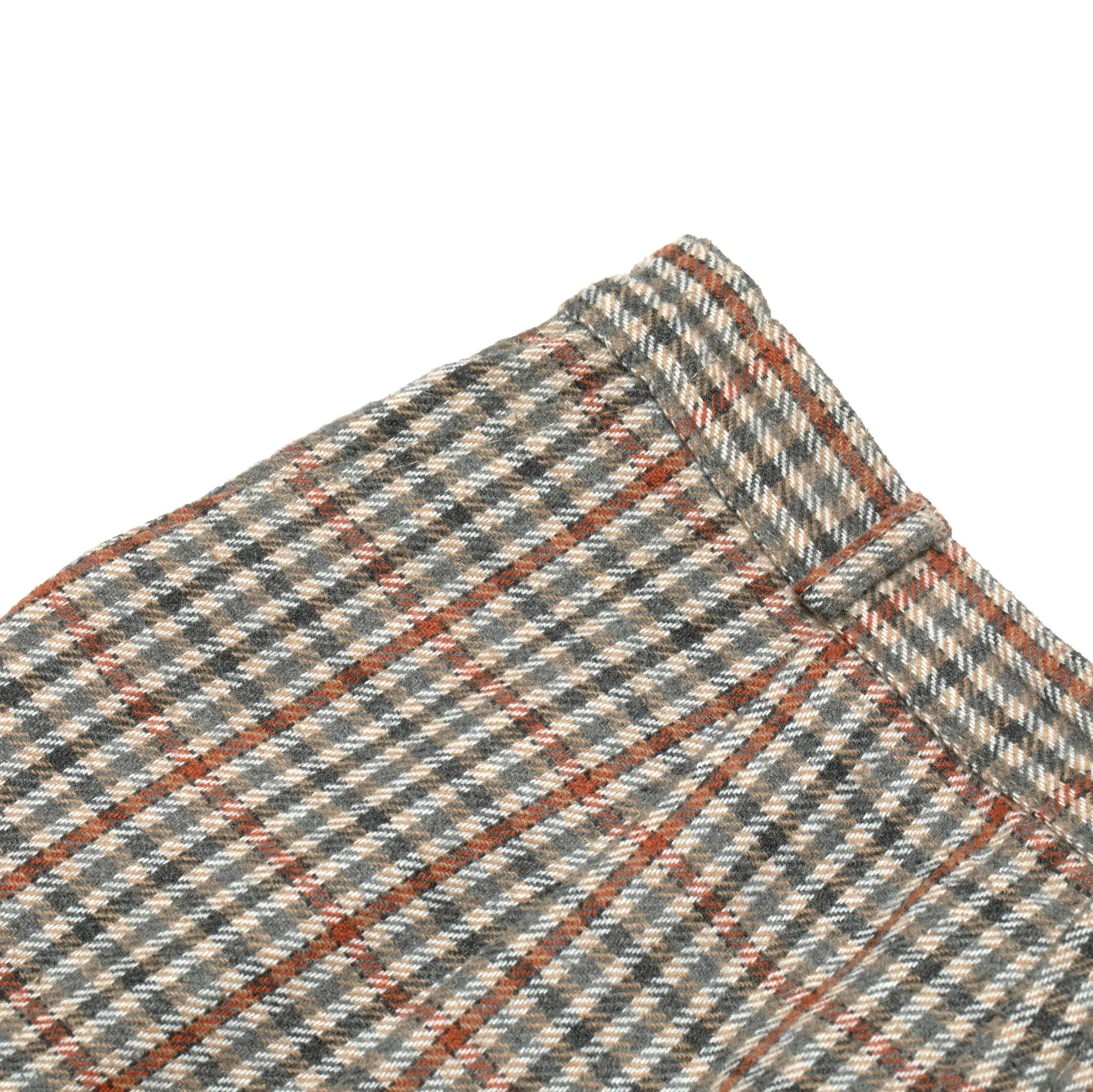 90s, Brushed Wool Blend, Glenurquhart Check, Business-Leisure