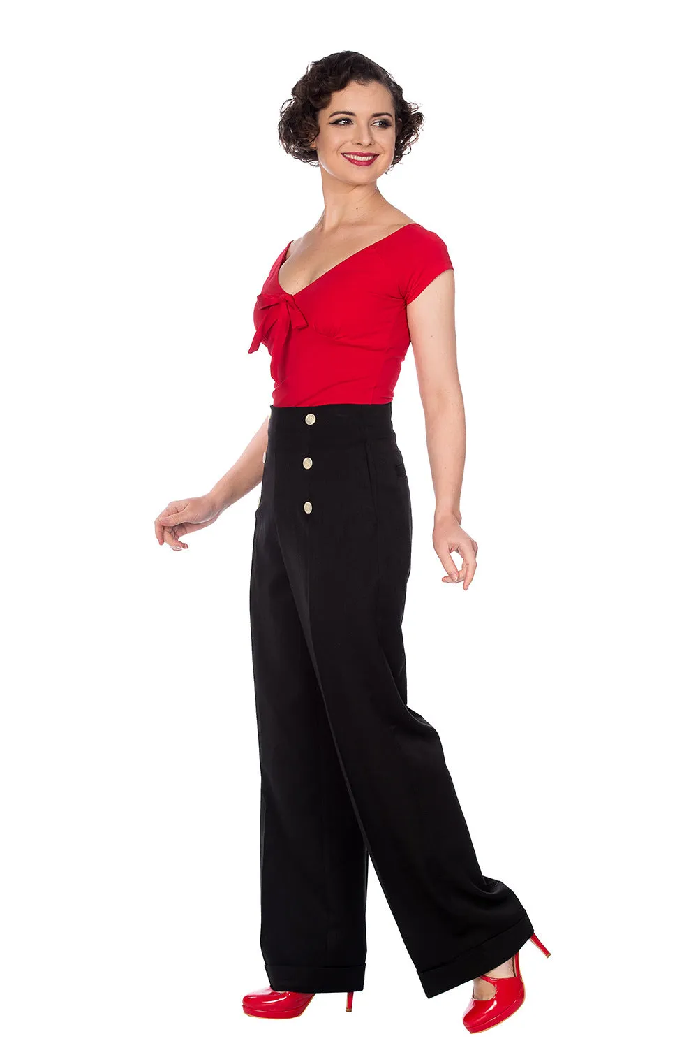 ADVENTURES AHEAD BUTTON TROUSER