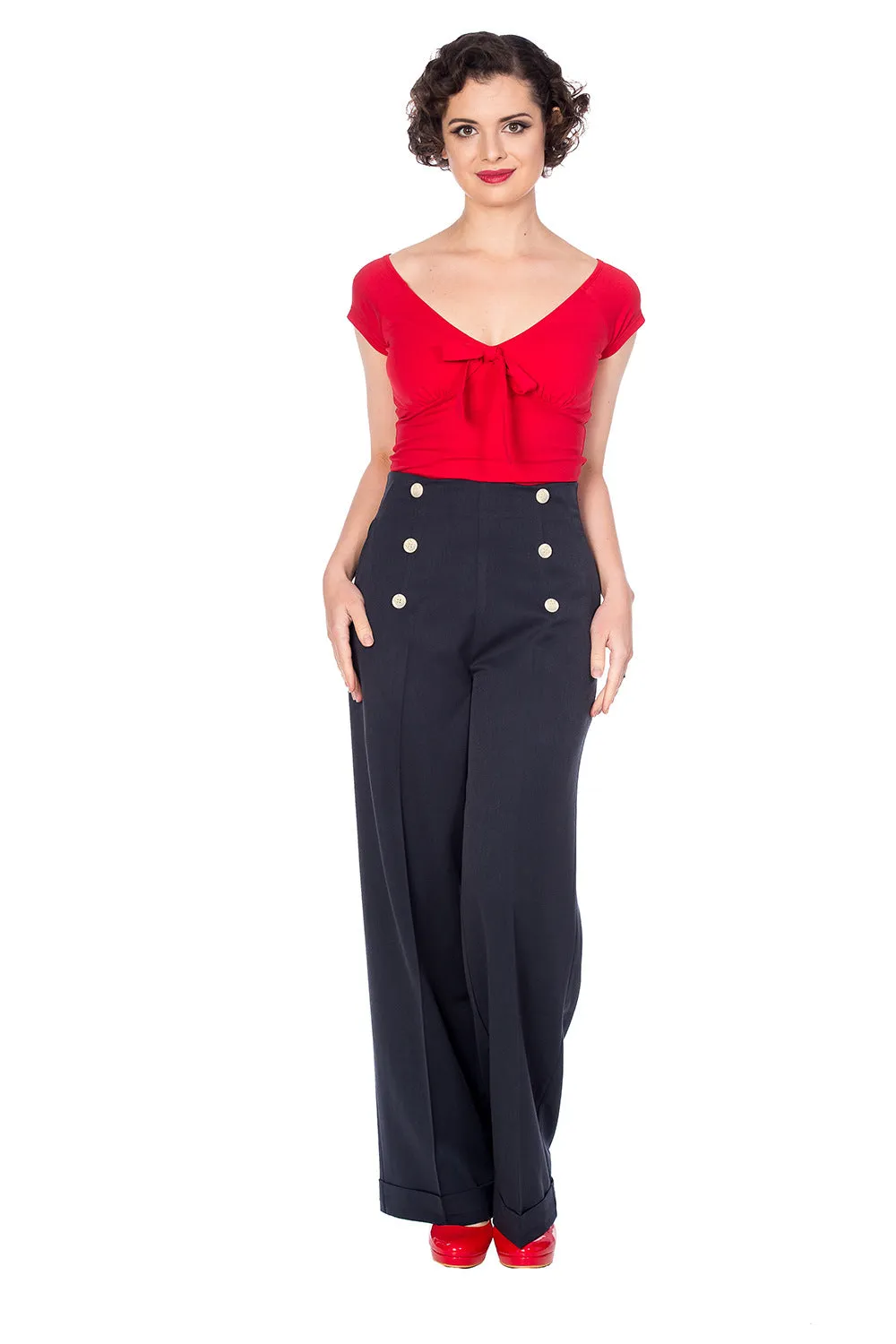 ADVENTURES AHEAD BUTTON TROUSER