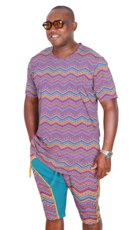 African Native Nigerian Ankara Pink