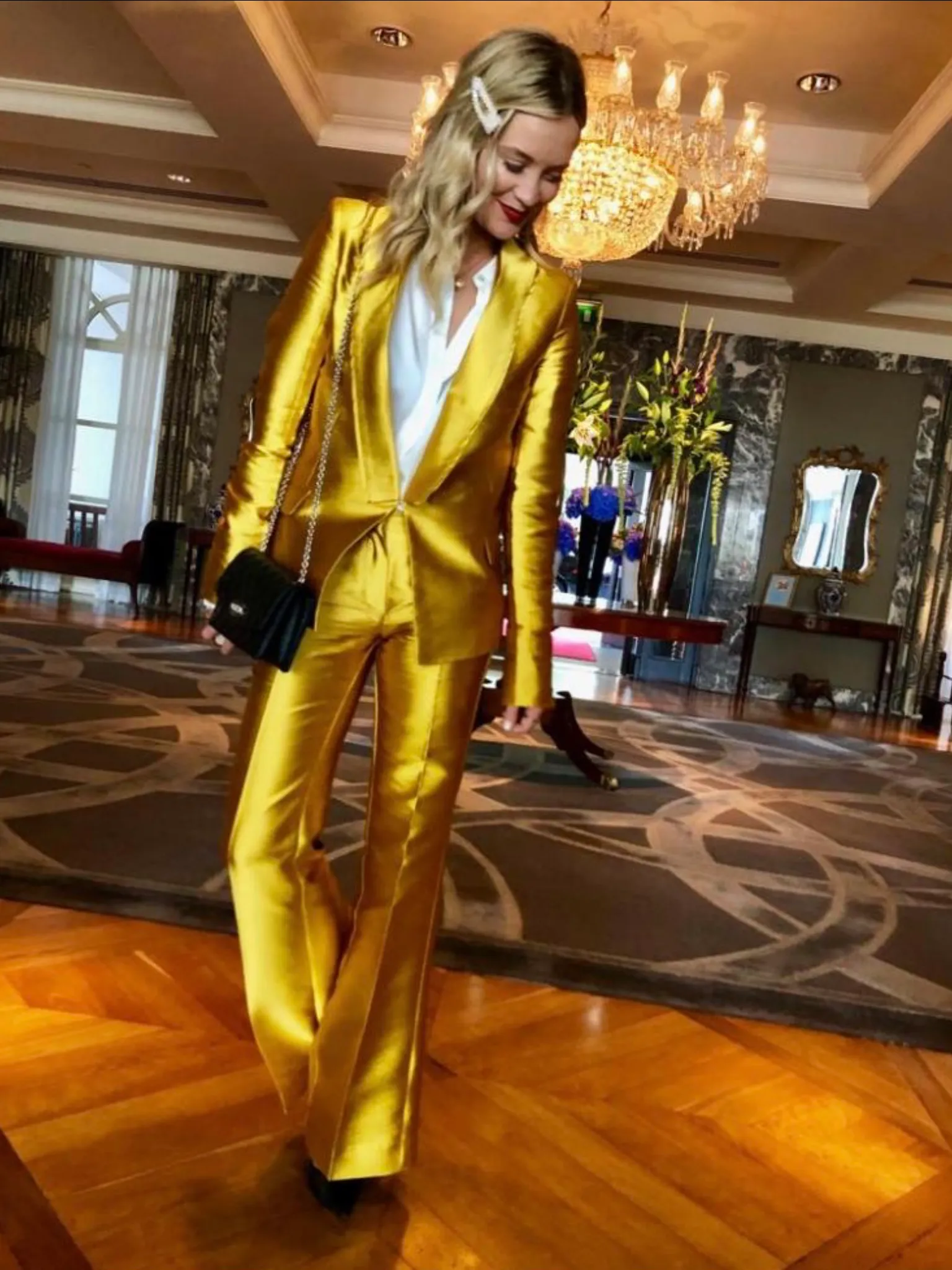 Albert Sunflower Silk Suit ( Suit & Jacket )