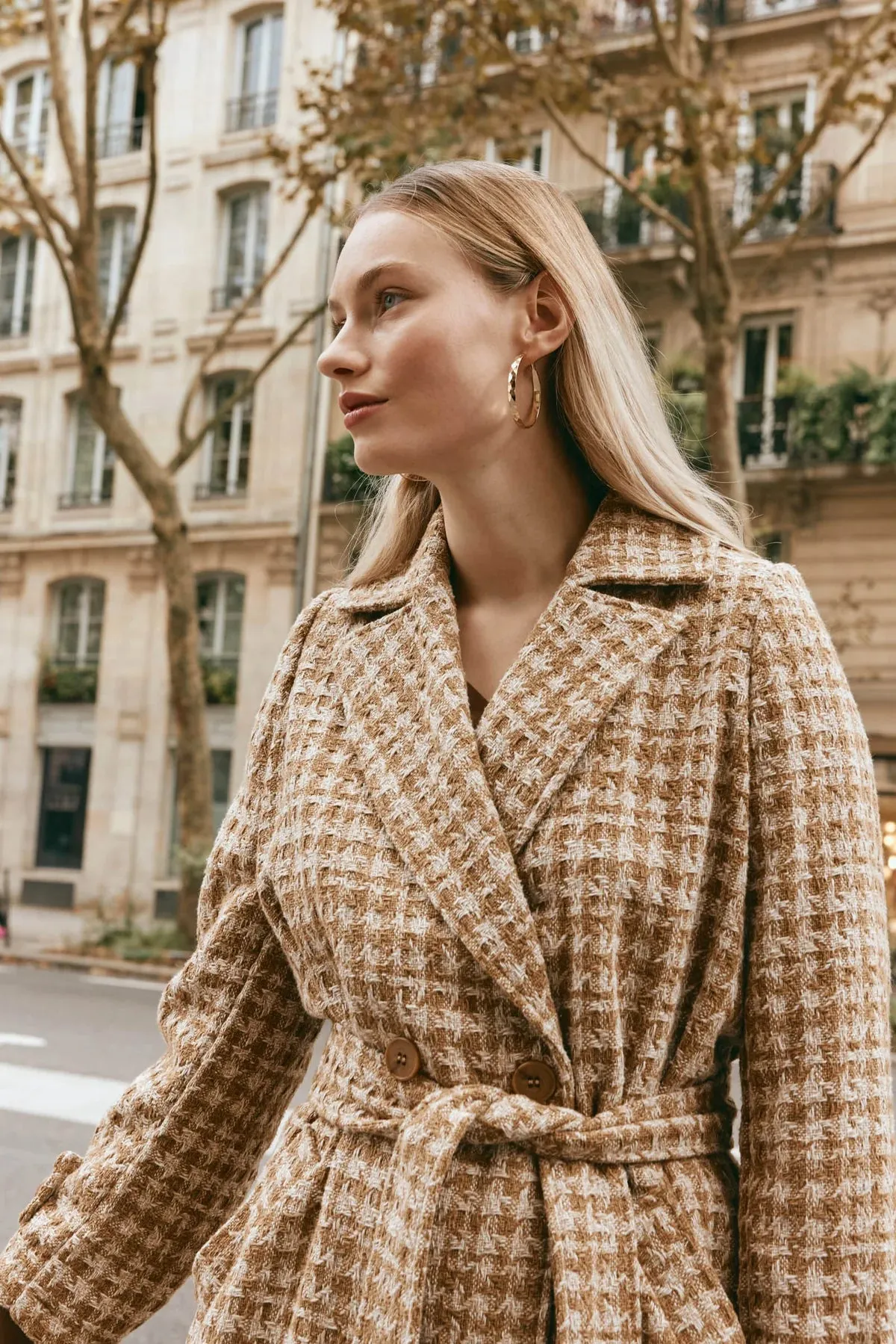 AMAN COAT - TOBACCO