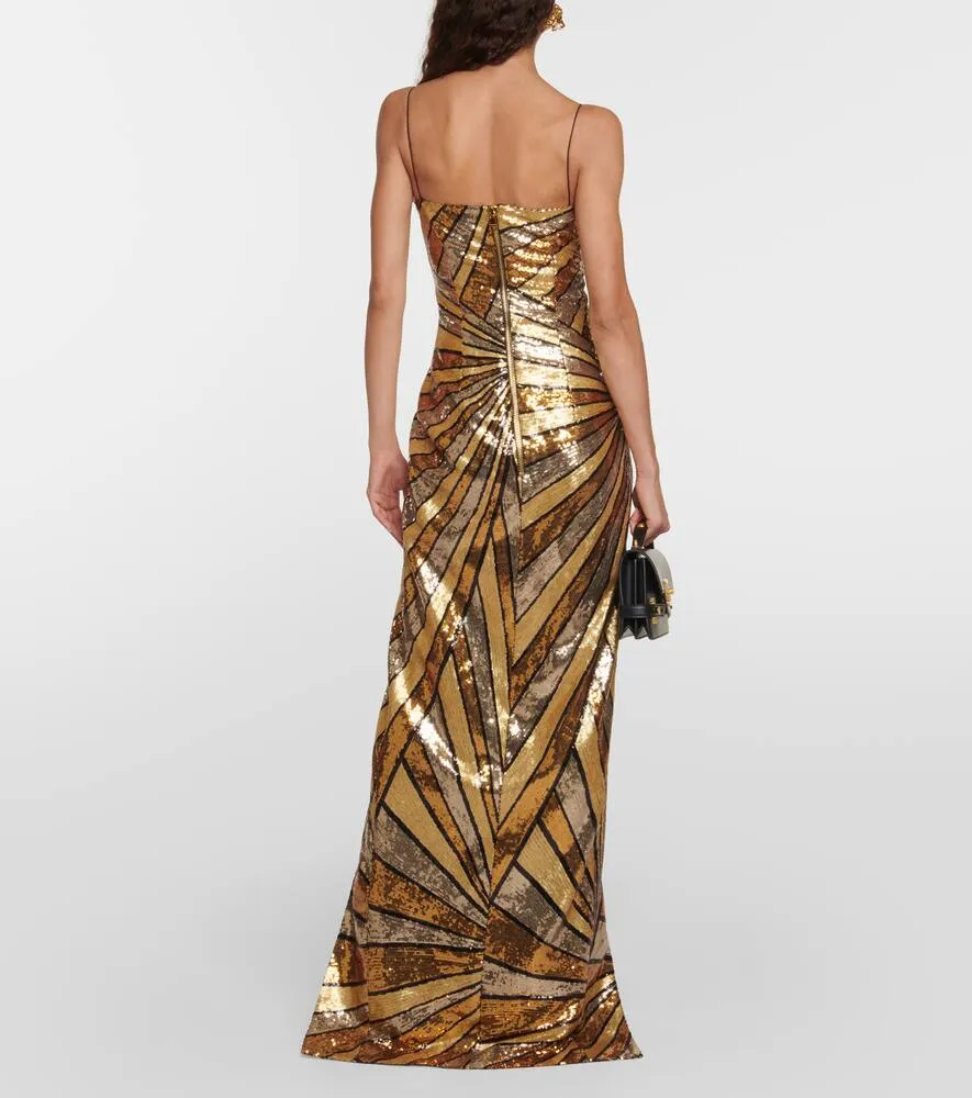 Balmain Sequined gown