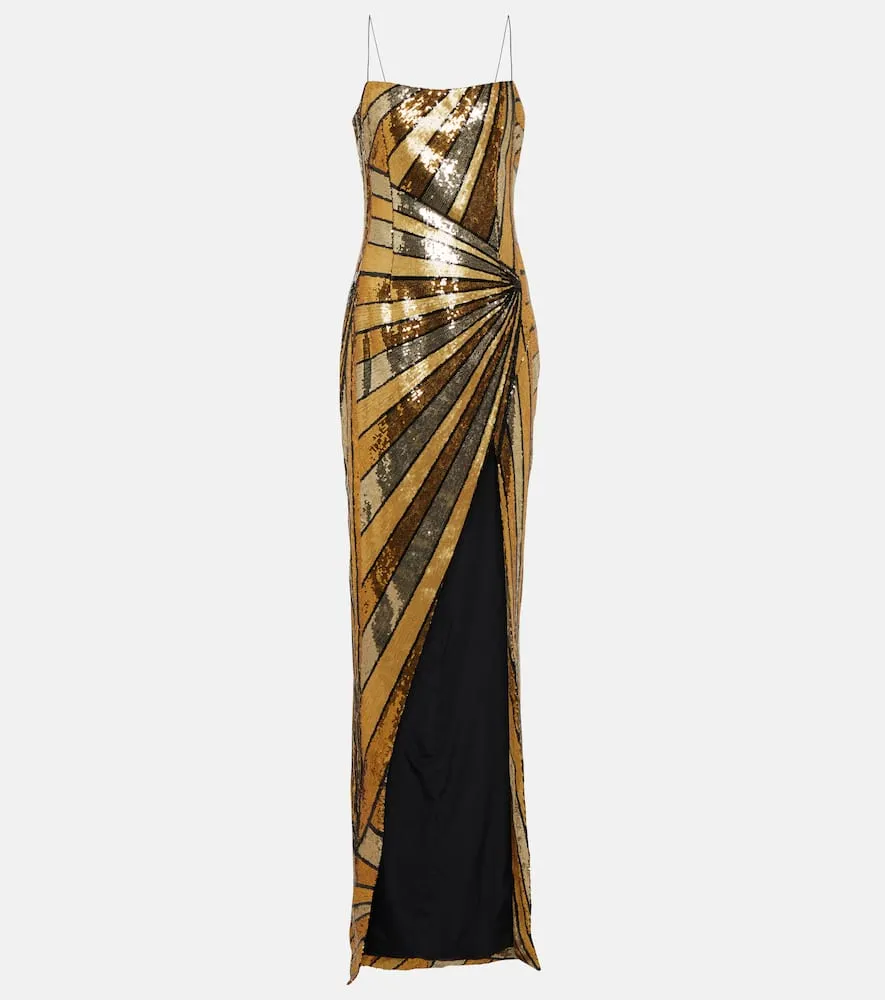 Balmain Sequined gown
