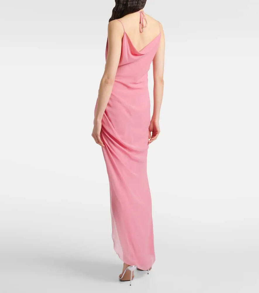 Blumarine Georg embellished maxi dress