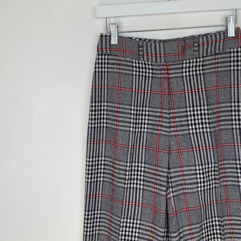 Check Flare Trousers - XS/S