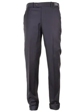Larrimor's Collection Reda Super 130s Wool Trousers in Navy