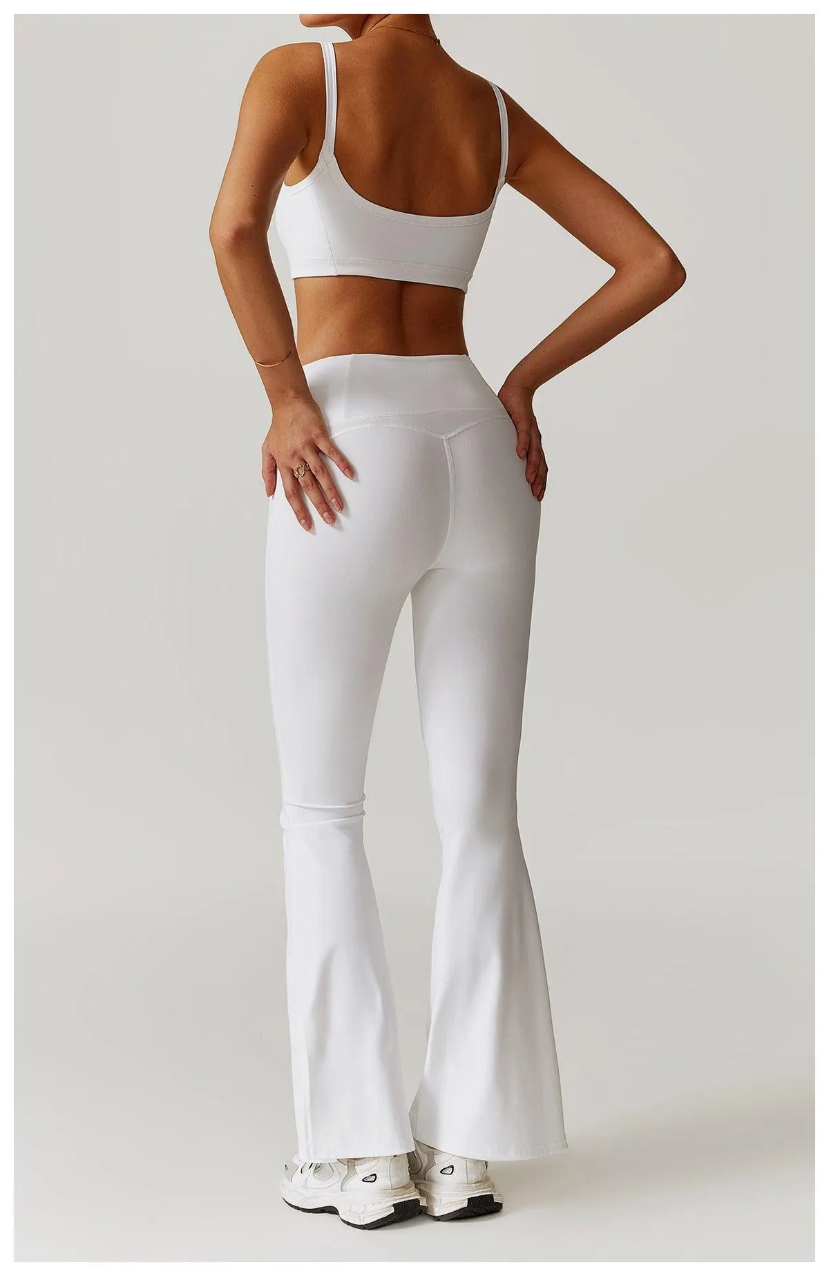 Lavender Vibe Flared Trousers