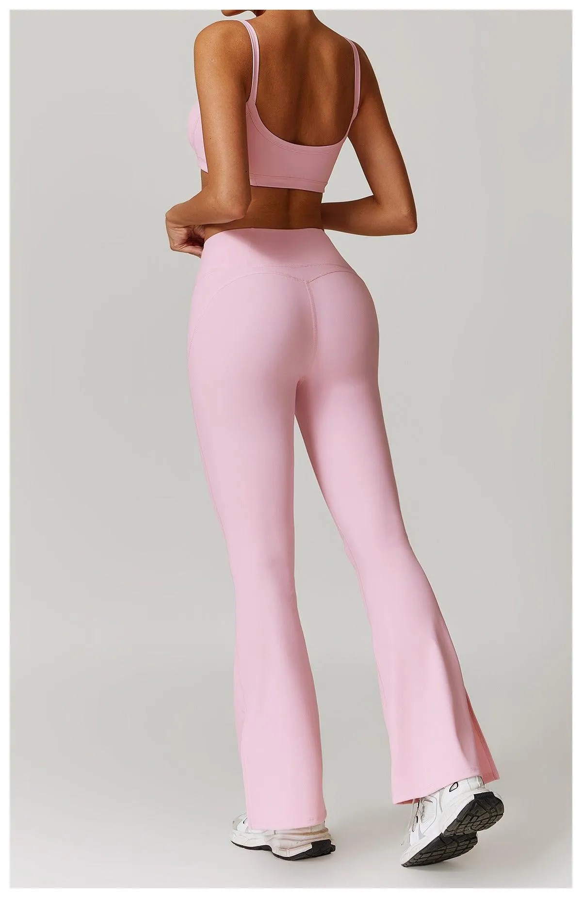Lavender Vibe Flared Trousers