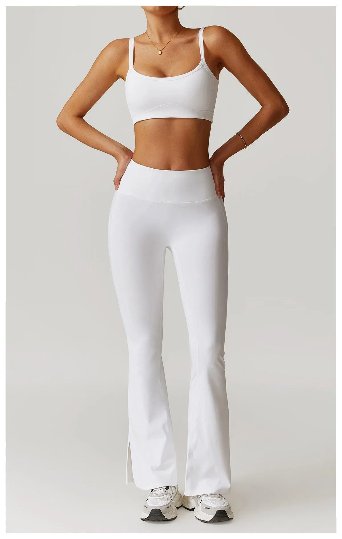 Lavender Vibe Flared Trousers