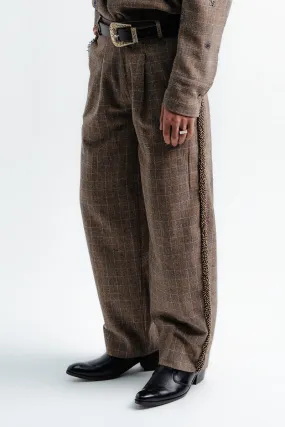 'MALA' Straight-fit Tailored Trousers