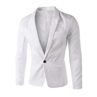 Men's Casual Slim Fit Blazer