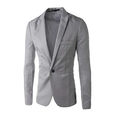 Men's Casual Slim Fit Blazer