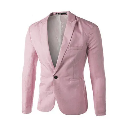 Men's Casual Slim Fit Blazer