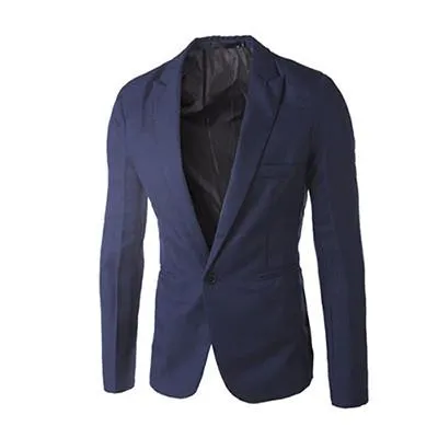 Men's Casual Slim Fit Blazer