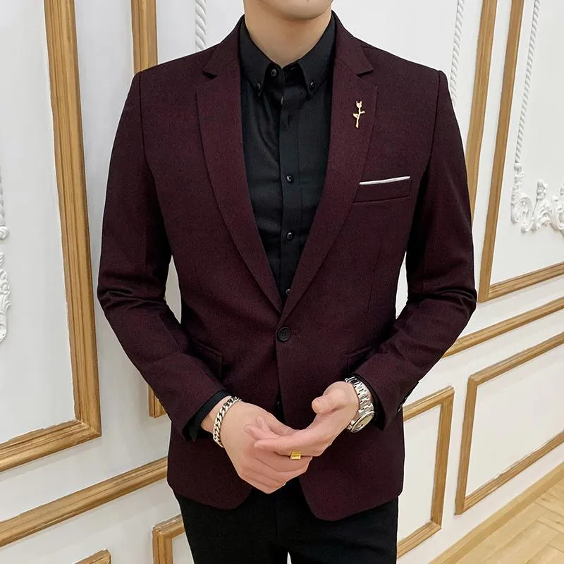 Men's Spring Slim Fit Blazer