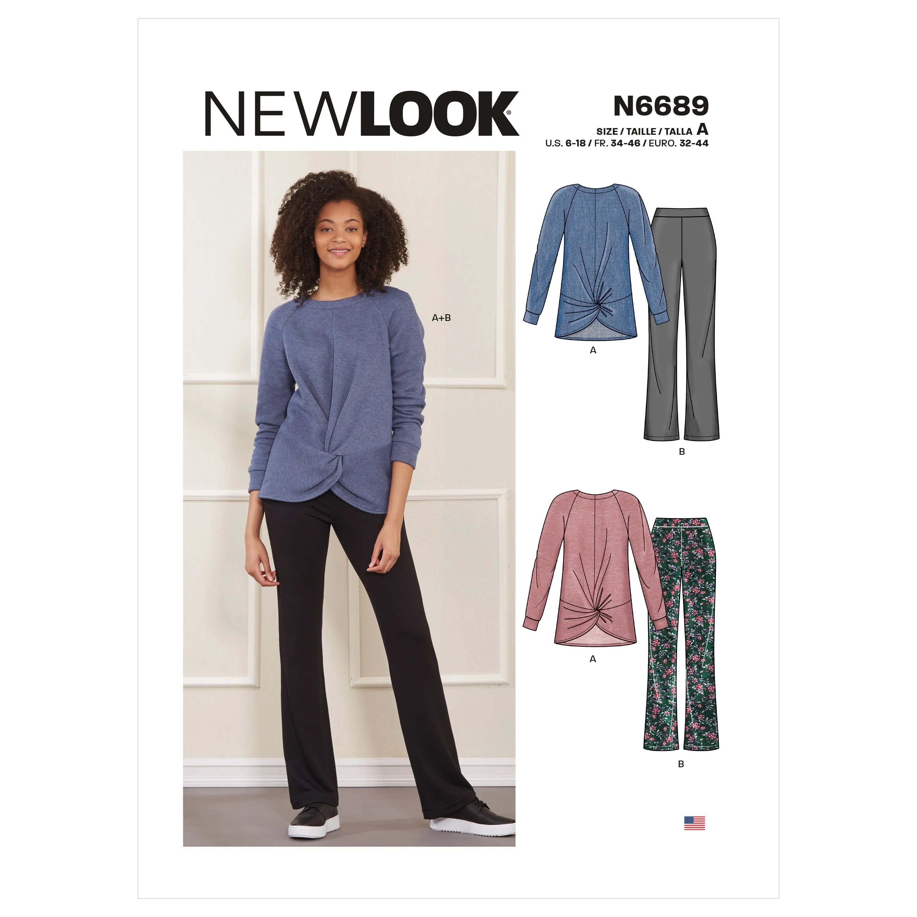New Look Sewing Pattern N6689 - Misses' Sportswear