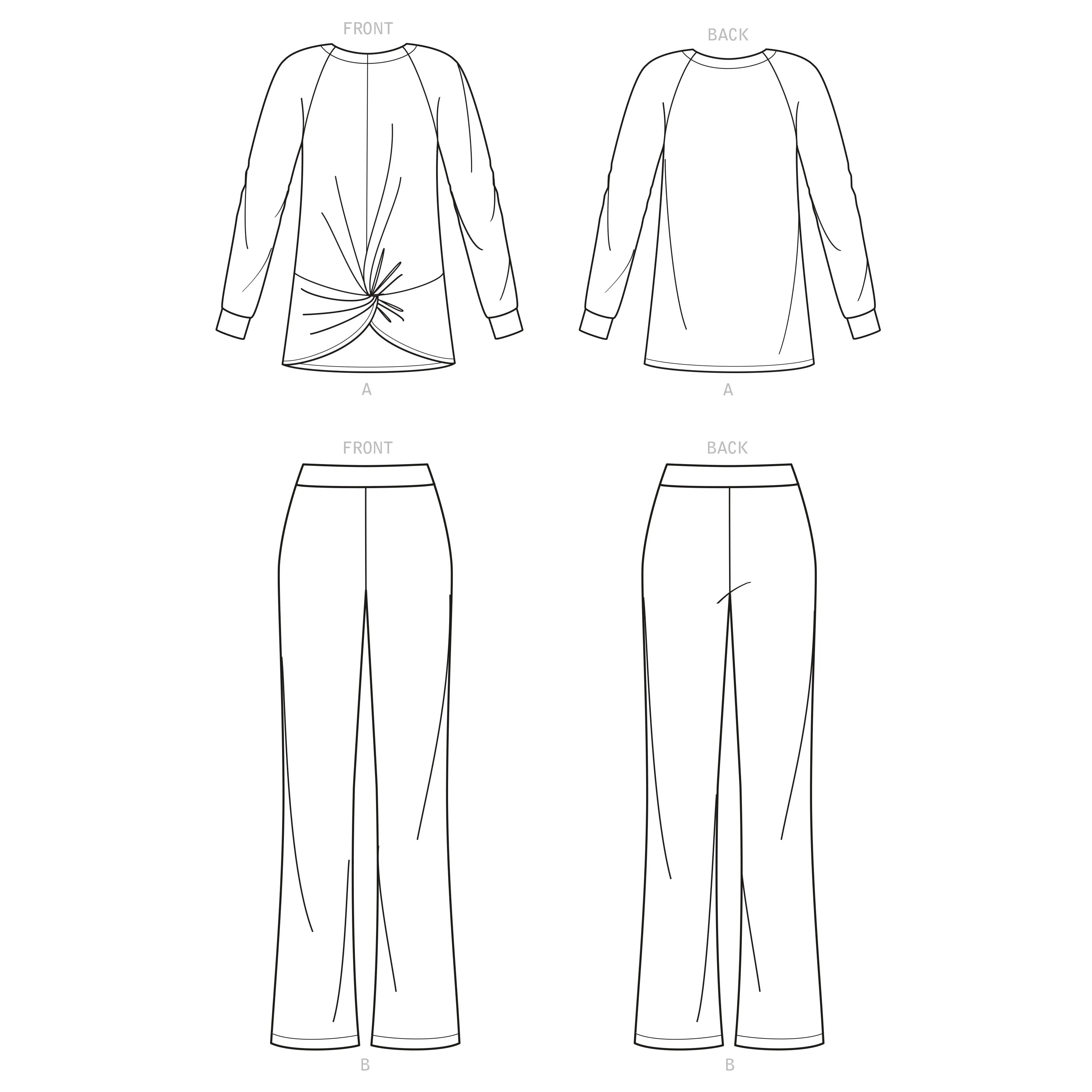 New Look Sewing Pattern N6689 - Misses' Sportswear