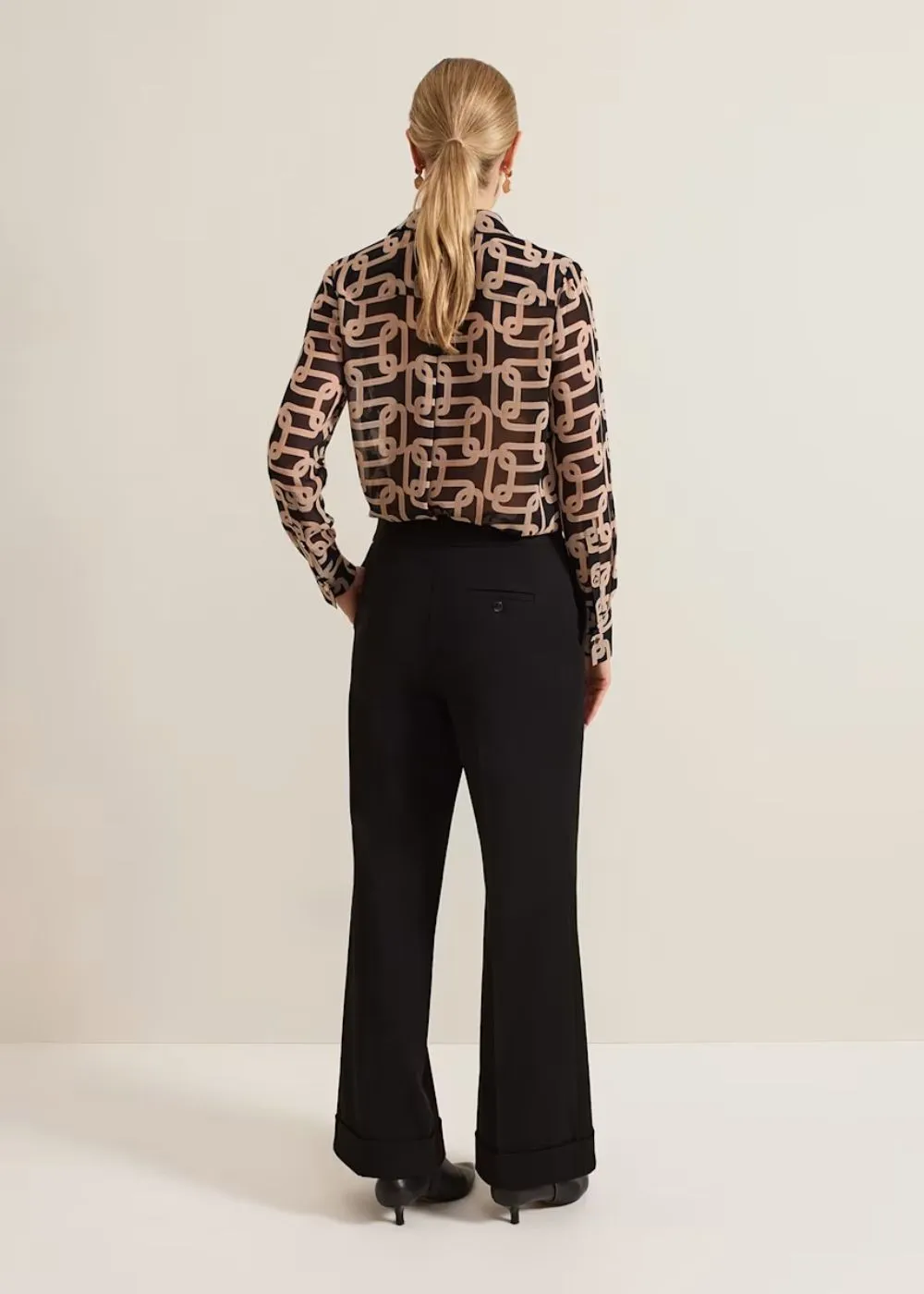 Phase Eight Trixie Turn Up Hem Trouser