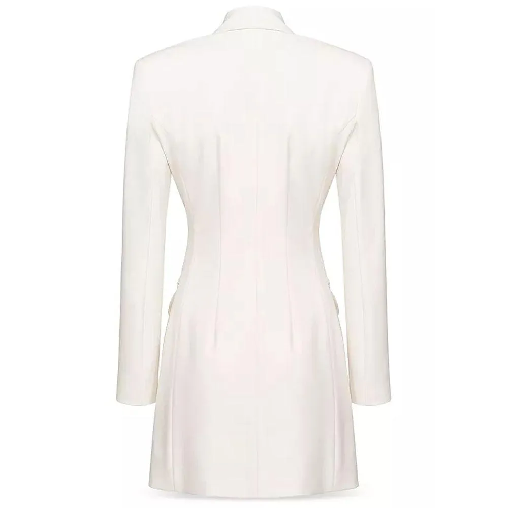 PINKO White Polyester Suits & Blazer