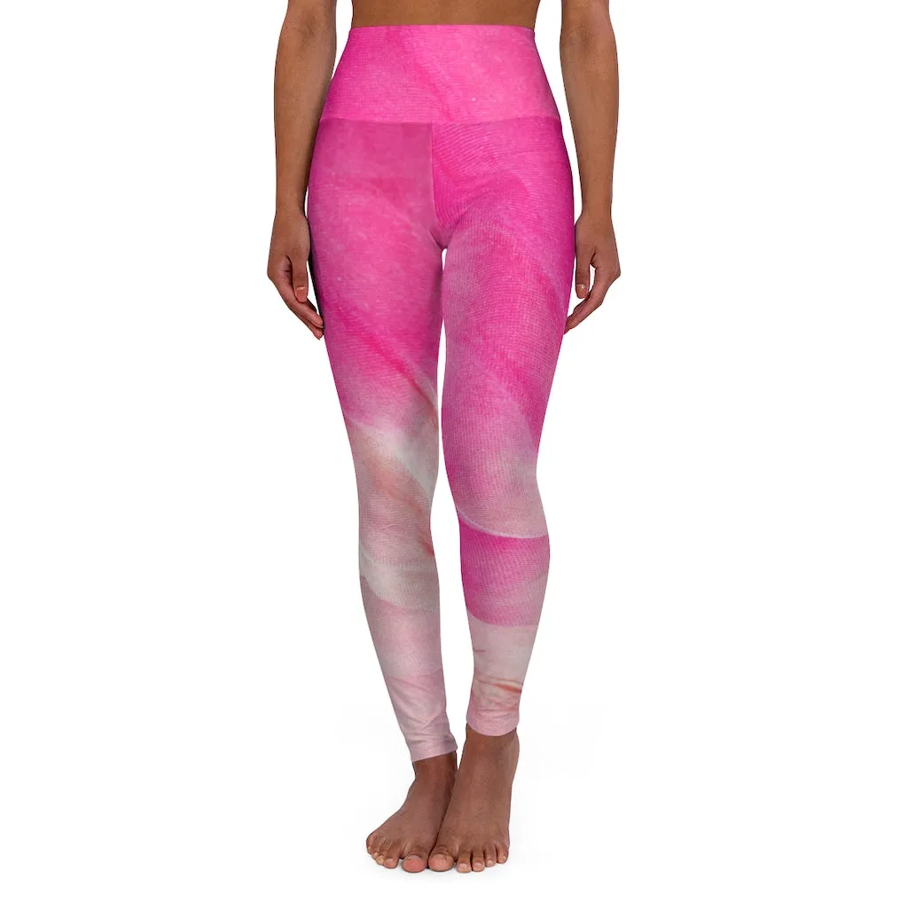 Pinky | High Waisted Yoga Leggings
