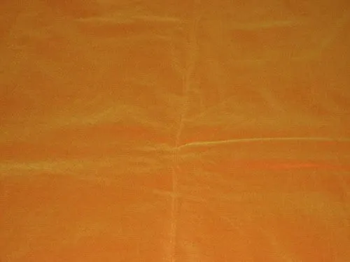 SILK TAFFETA FABRIC 54&quot; ~Orange with gold shot TAF321