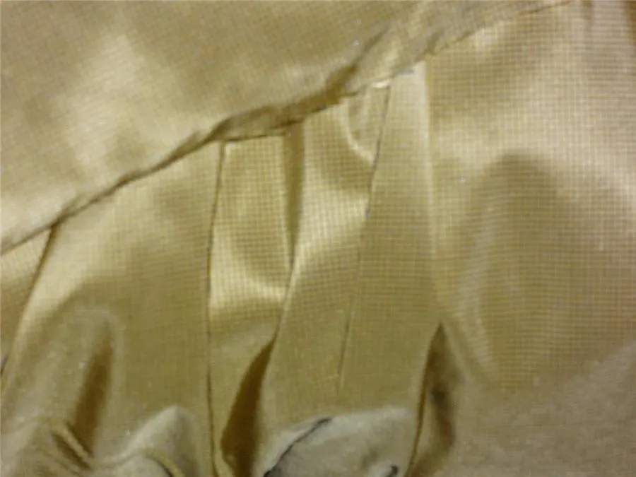 SILK TAFFETA FABRIC GREEN X YELLOW COLOUR PLAIDS-60&quot; wide