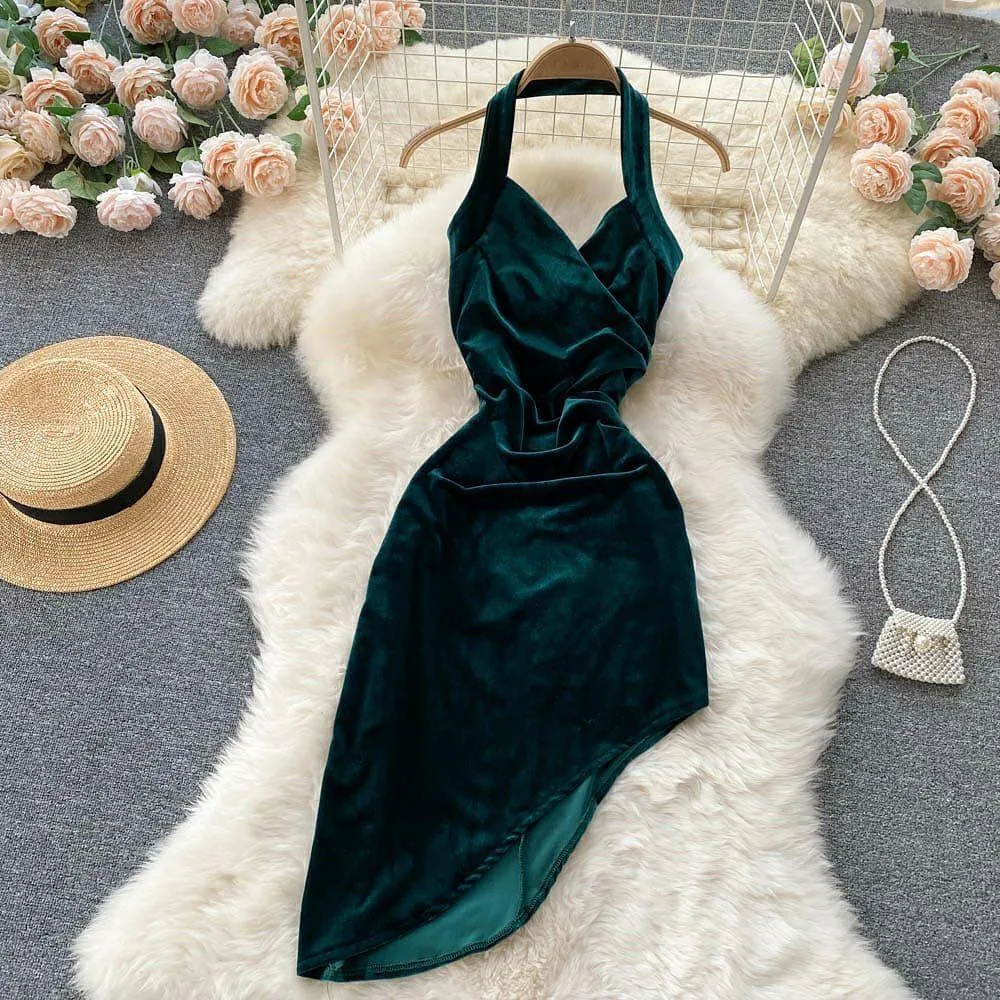 Stockholm Velvet Dress