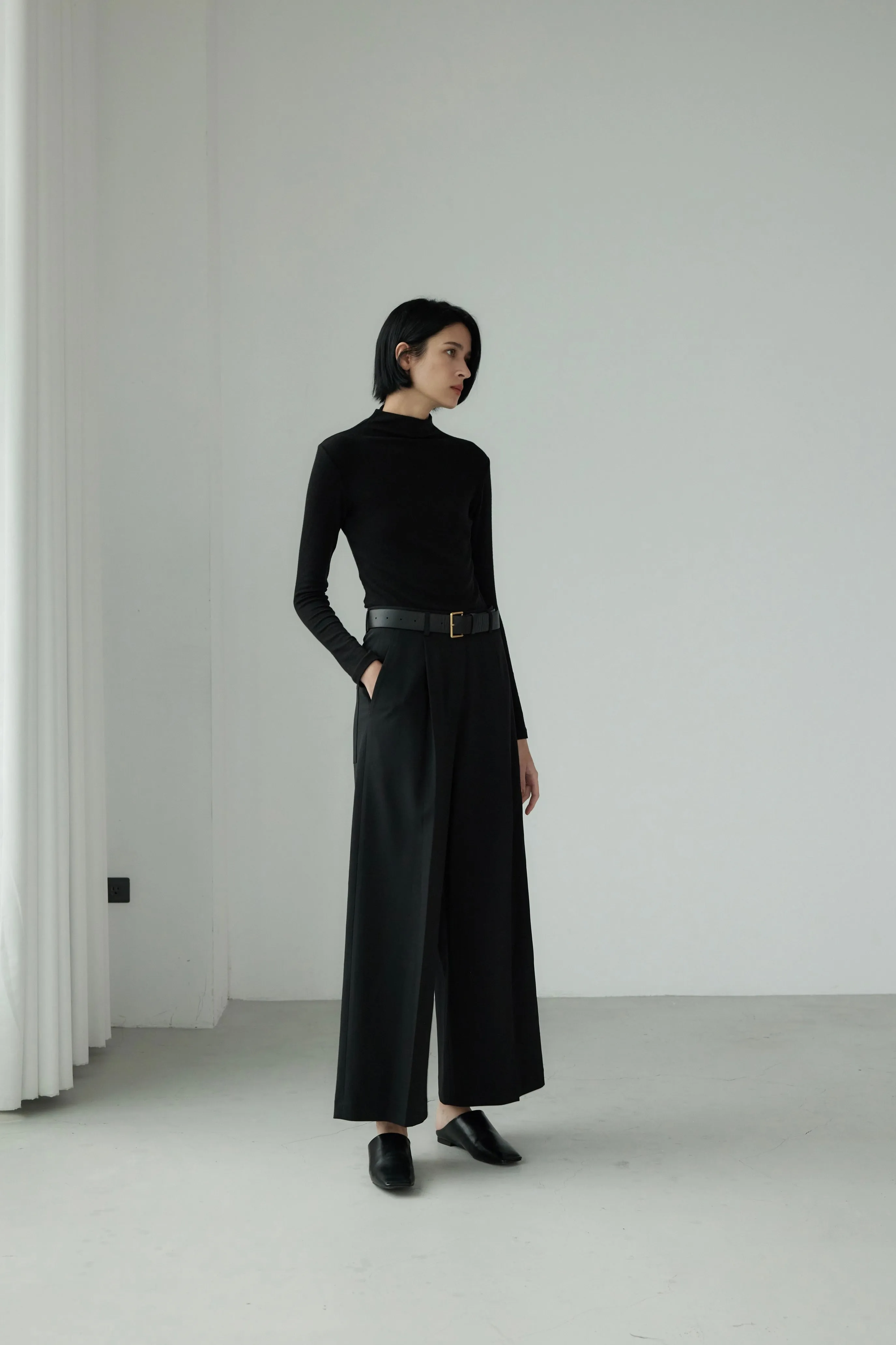 Straight Tailored Trousers