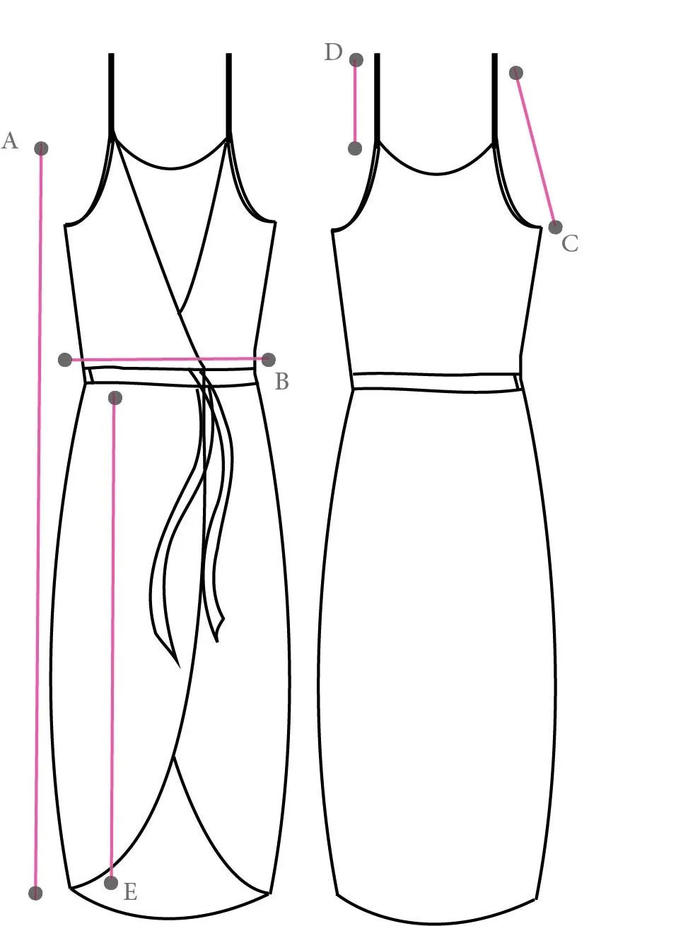 Strappy Gohanameyya Wrap Dress Aqua