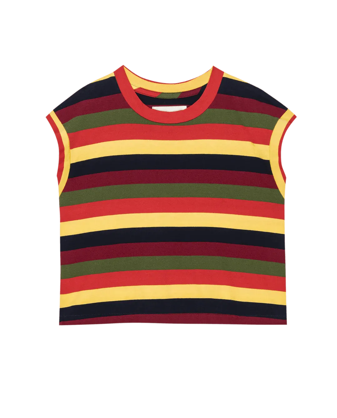 The Great - The Square Tee in Playa Stripe